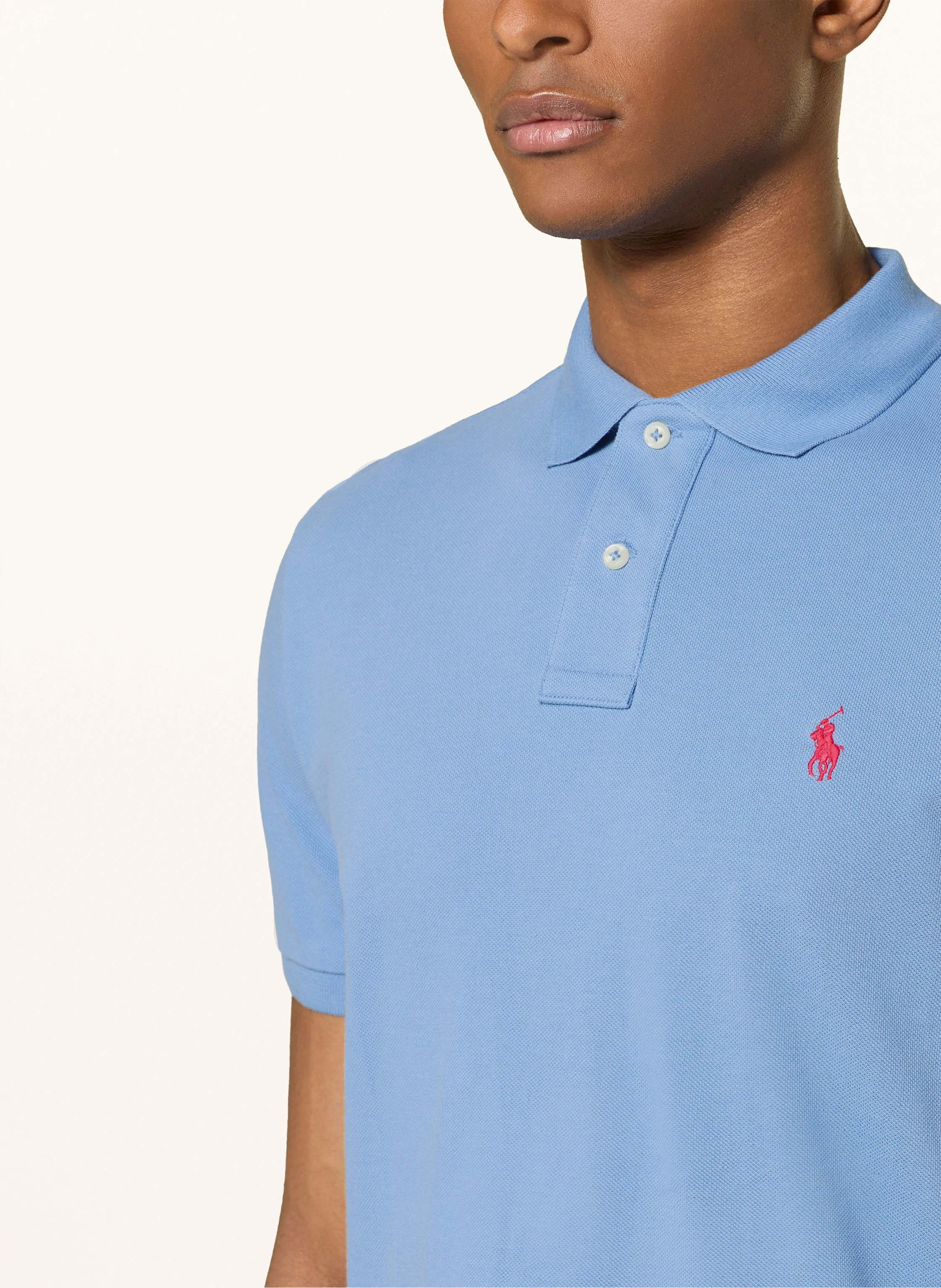 POLO RALPH LAUREN Piqué-Poloshirt Custom Slim Fit