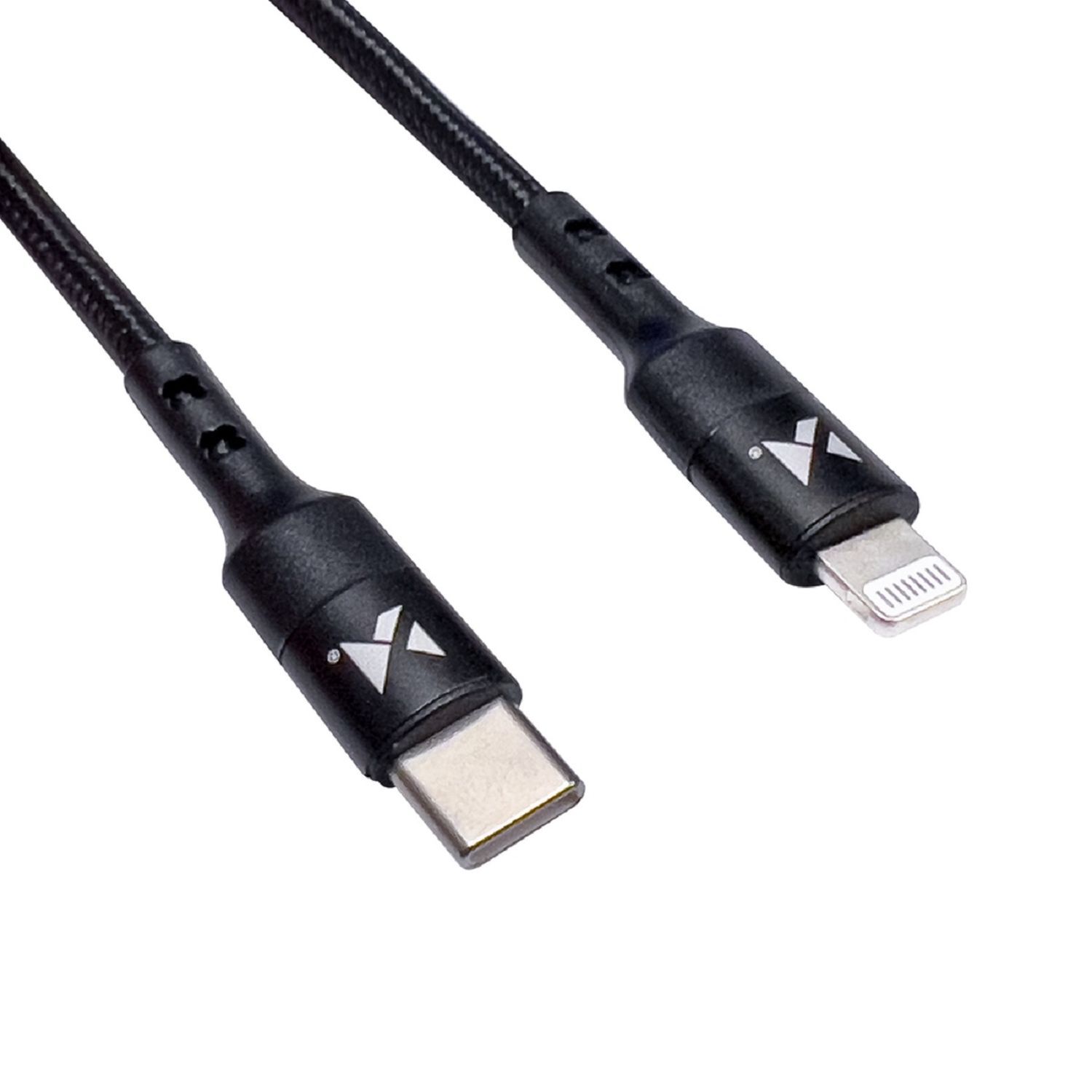 Ladekabel USB Typ C Kabel - iPhone 18W Schwarz 2m