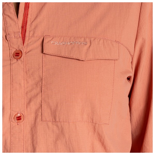 Craghoppers - Women's Nosilife Adventure Langarm Bluse III - Chemisier
