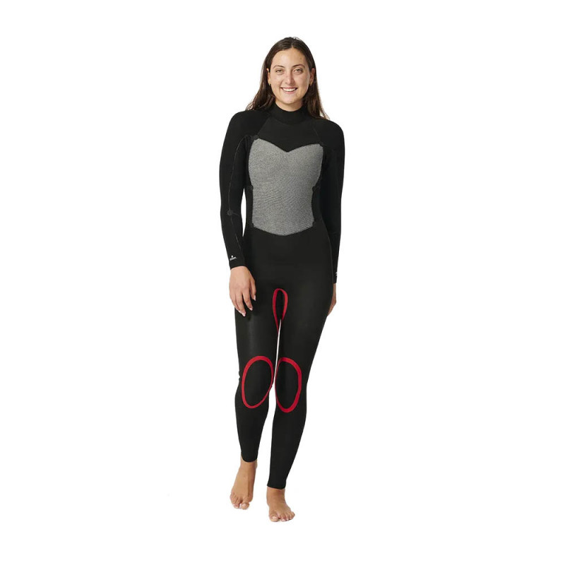 COMBINAISON FEMME RIP CURL OMEGA 3/2 BACKZIP KHAKI