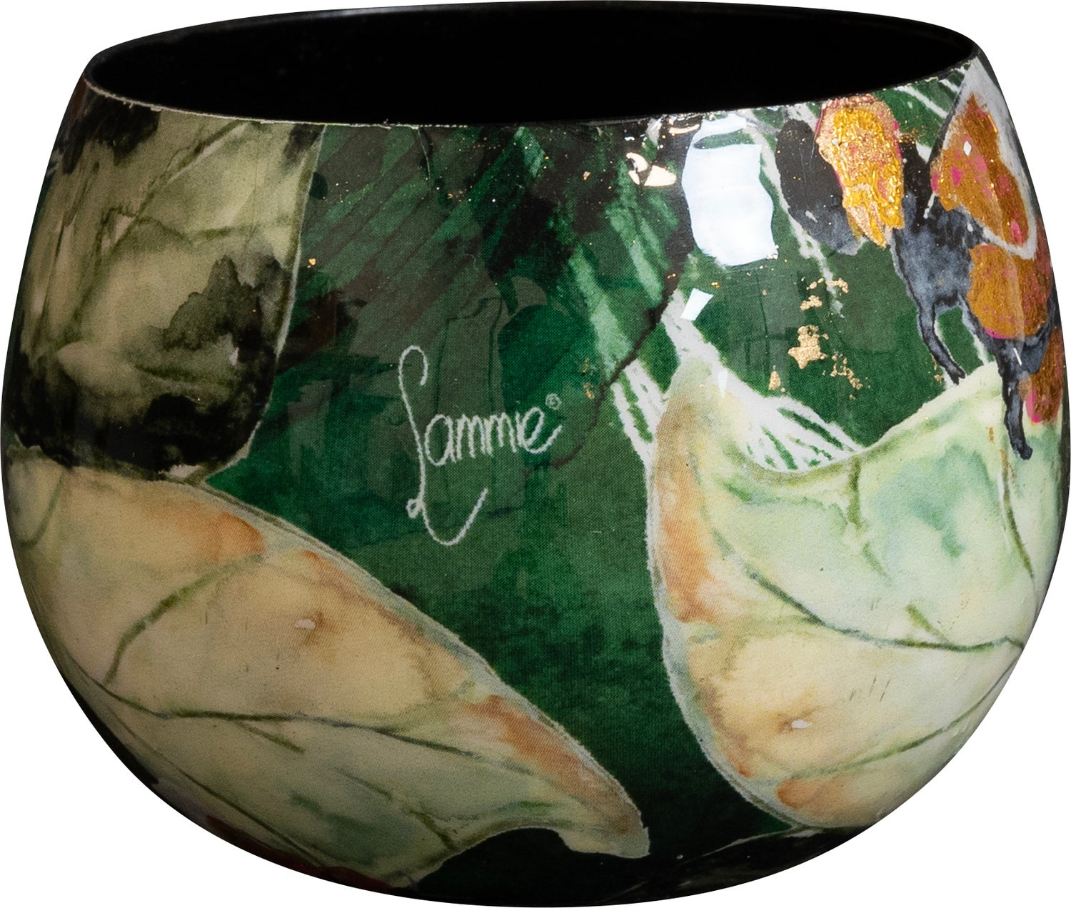 TS bloempot Bee groen D 7 H 6 cm