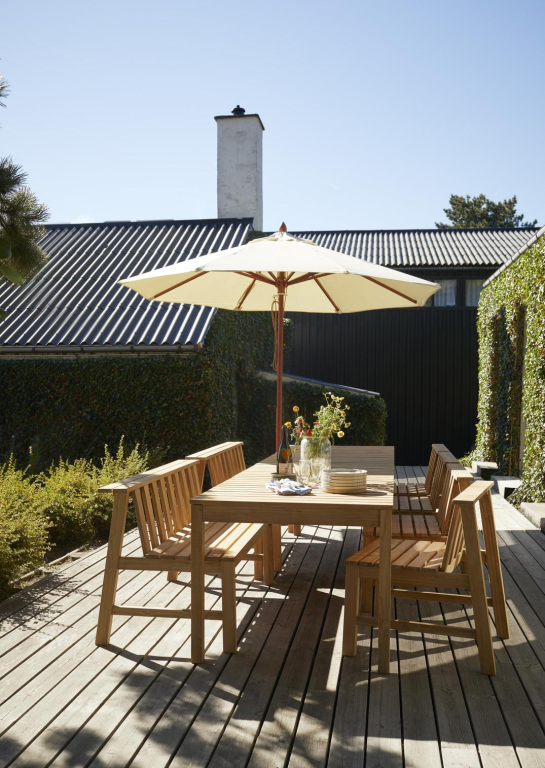 Fritz Hansen Messina parasol Ø300 Meranti