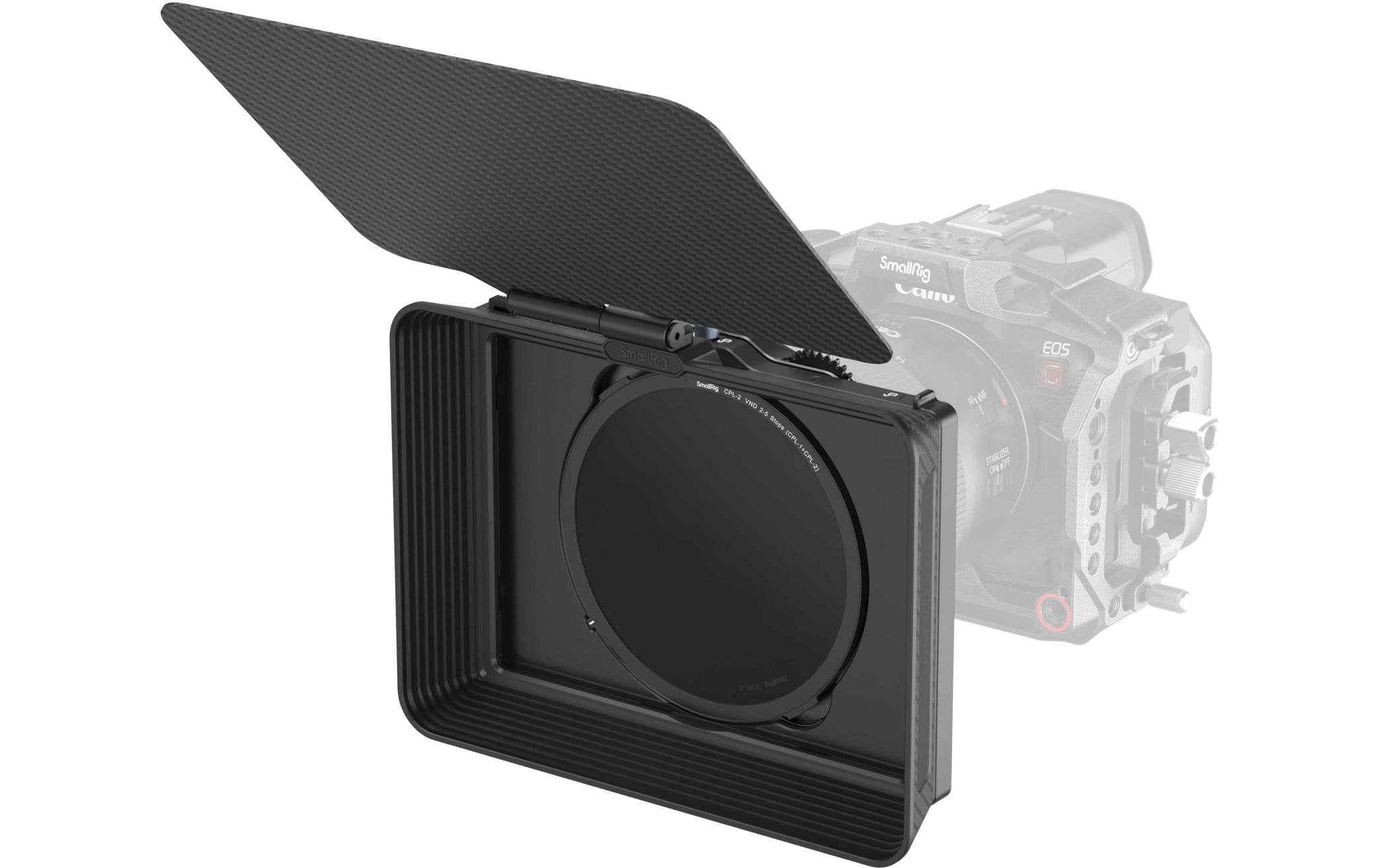 Mattebox mit verstellbarer Klemme und VND-Kit<br>Mattebox
