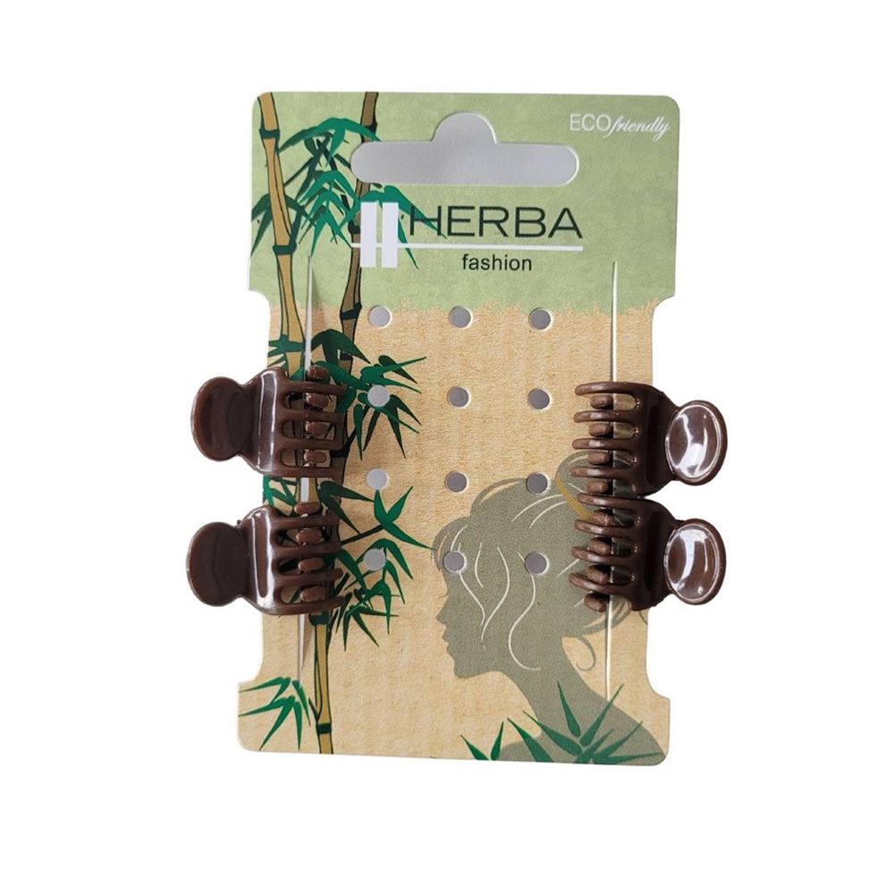 HERBA Ecofriendly Pinzettina<br>4 Stück, 1.6cm, braun