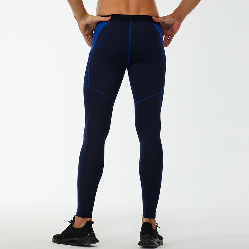 FoxFlair - Sportlegging met kleurblokken en zakken