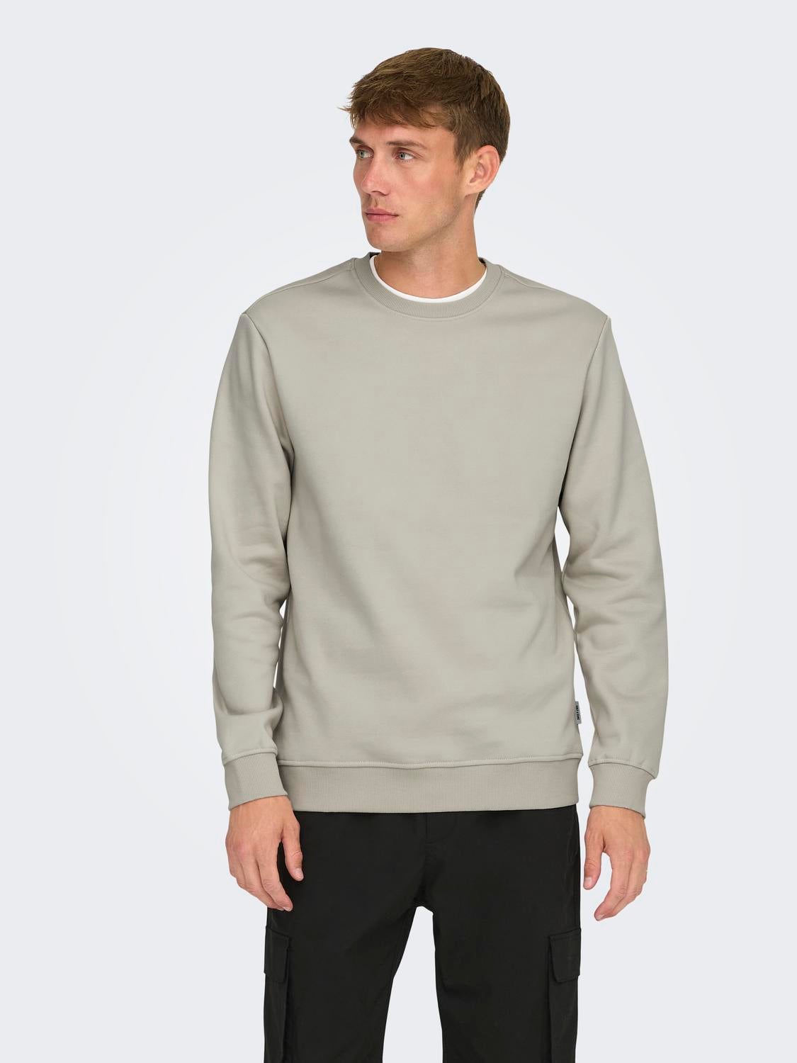 ONSCONNOR Sweatshirt Silver Lining