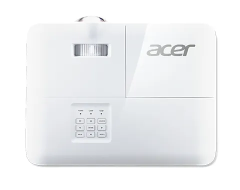Acer S1386WHN - DLP-projektor - 3D - 3600 lumen - WXGA (1280 x 800) - 16:10 - 720p