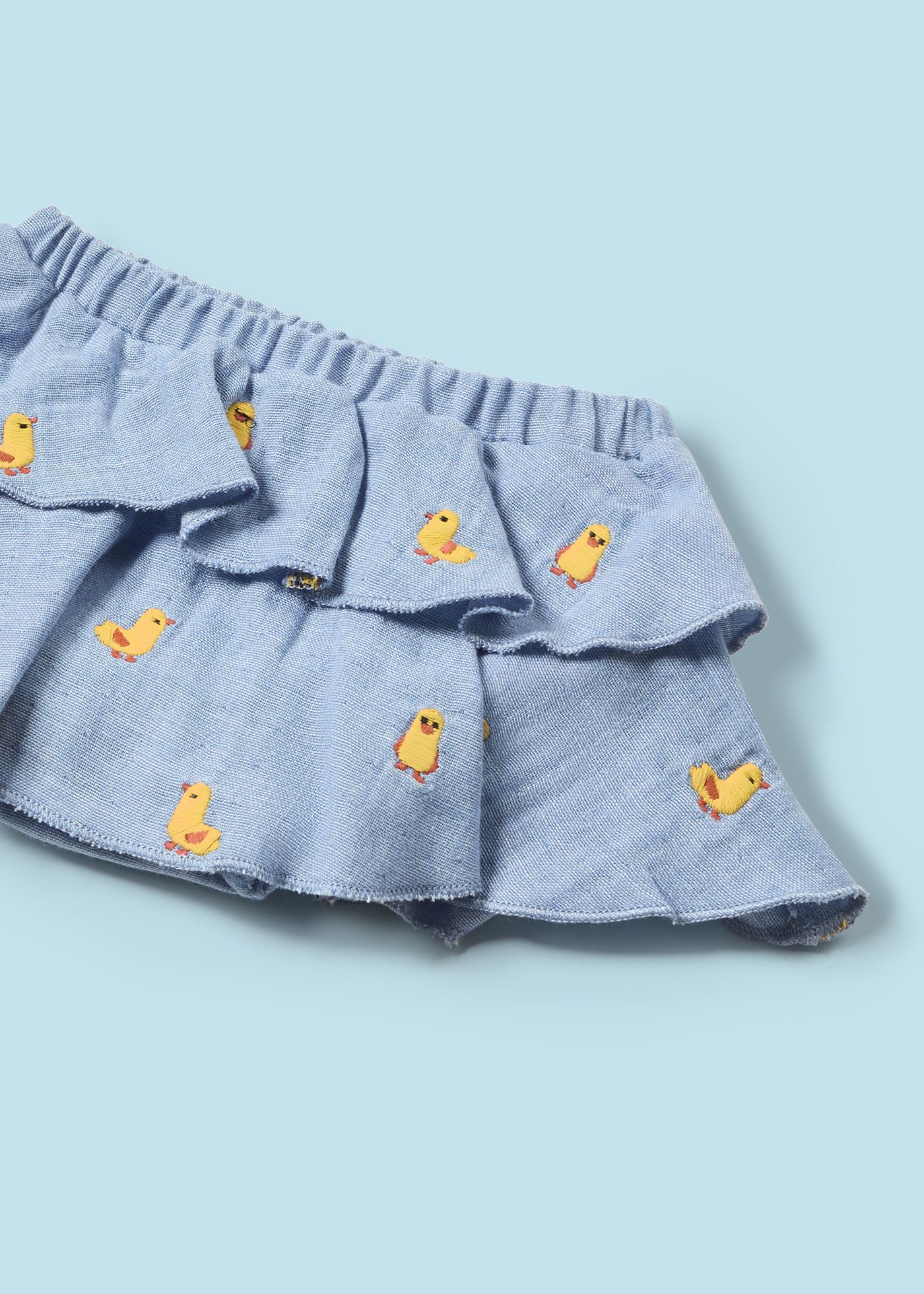 Conjunto de algodão Better Cotton de 2 peças para recém-nascidos, cor milho.