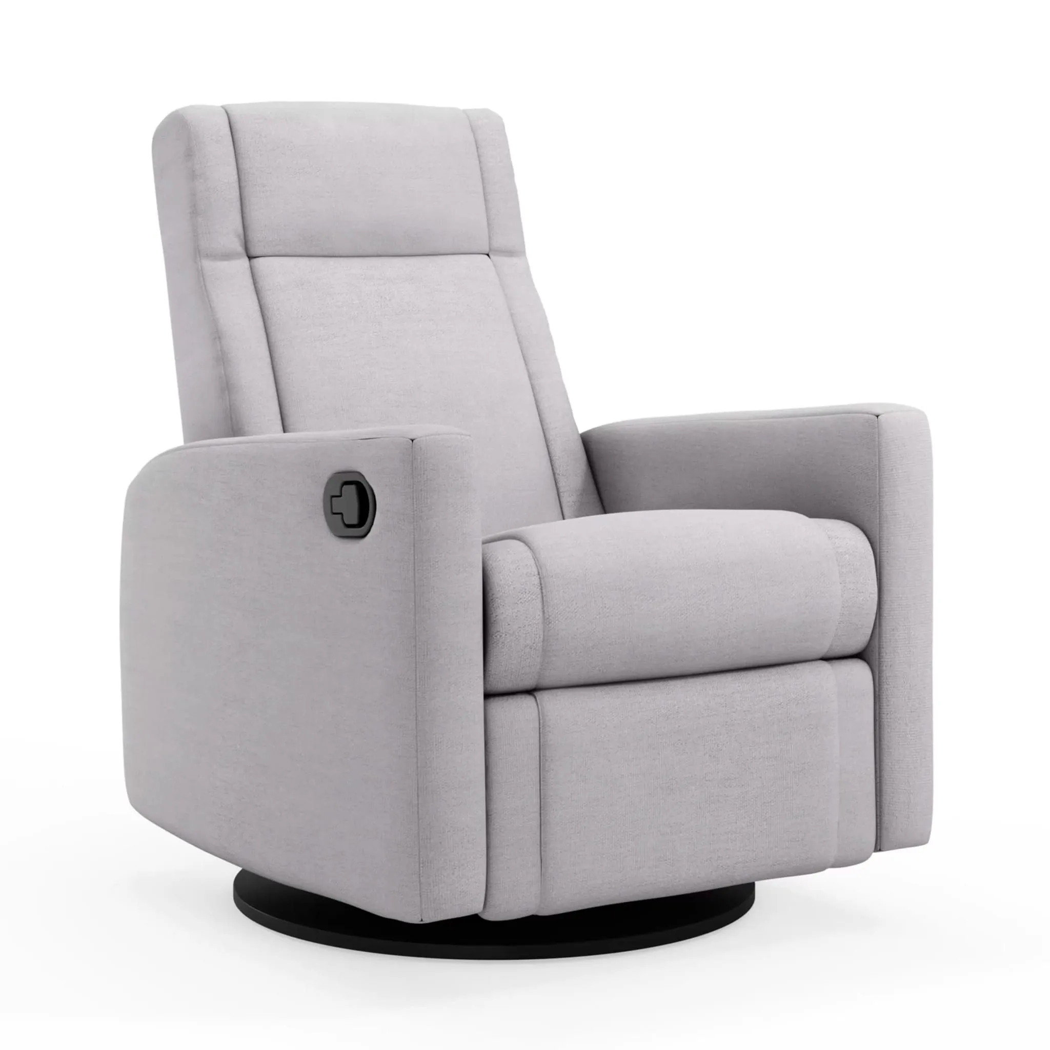 Jaymar BB Fauteuil Berçant et Pivotant Nelly - Como Dove Gris  Noir