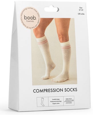 Boob Essentials Støttesokker, Off-white