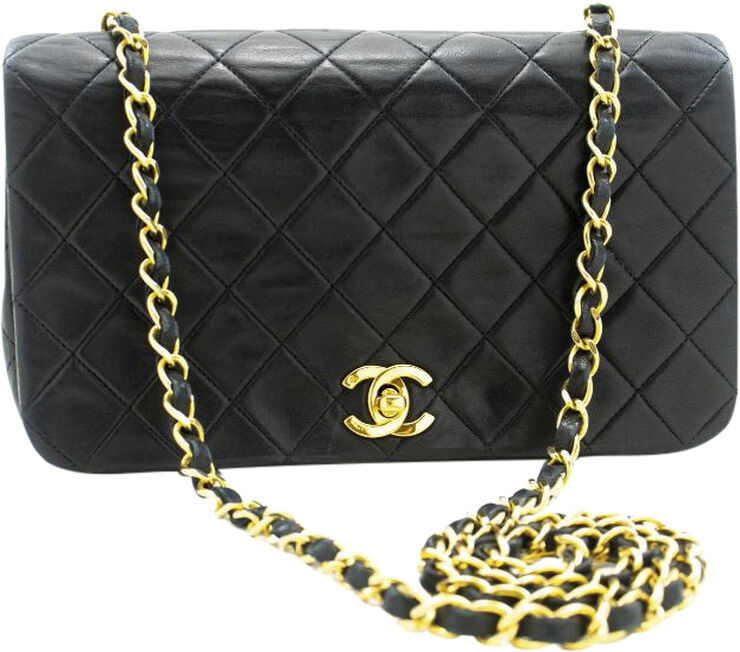 Chanel Vintage Chanel Flap Bag Black