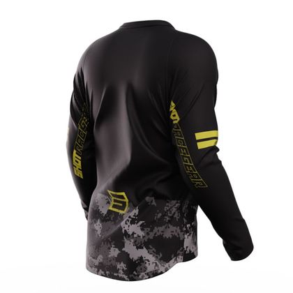 Maillot cross Shot DEVO - ARMY 2023 - Gris / Jaune