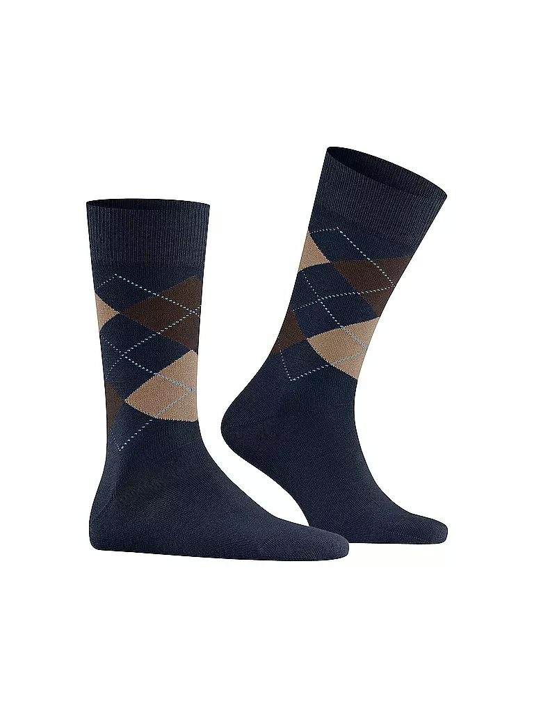 BURLINGTON Herren Socken EDINBURGH 40-46 marine dunkelblau