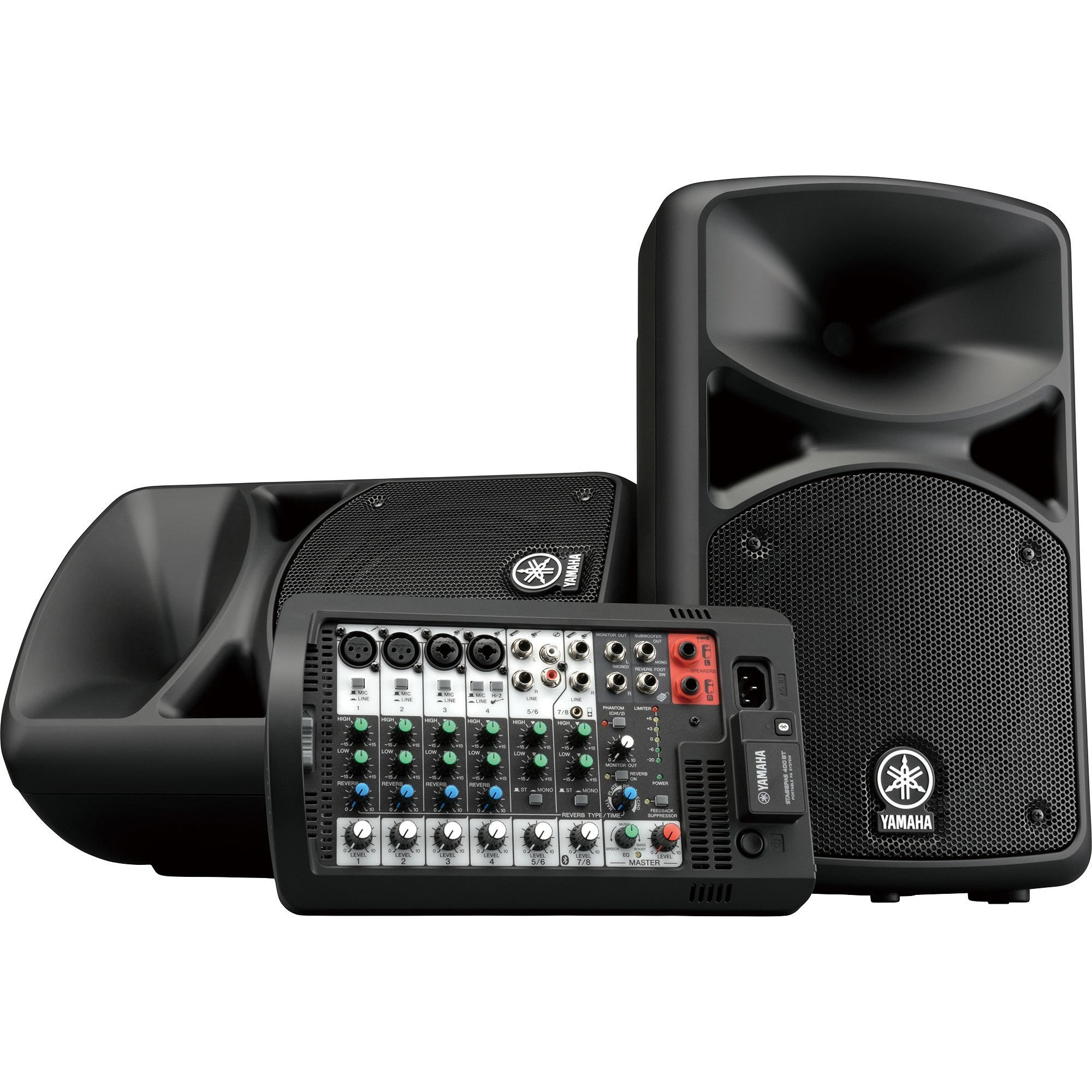 Yamaha Stagepas 400BT draagbaar PA-systeem