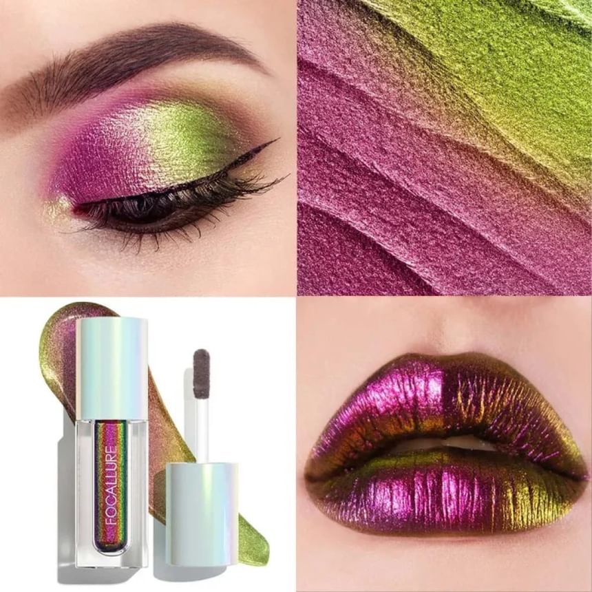 FOCALLURE - Oranje kameleon vloeibaar pigment - 2 kleuren