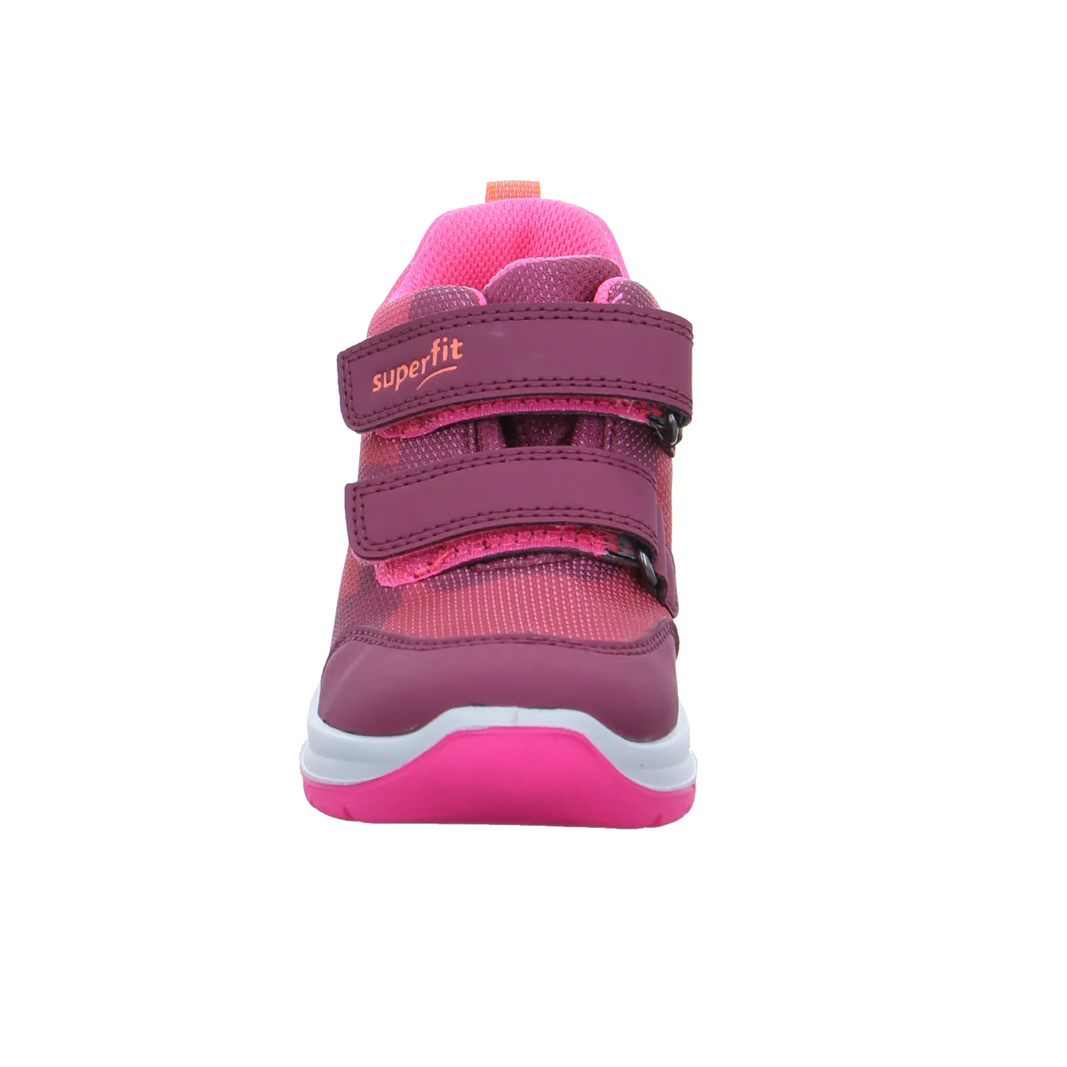 SUPERFIT Kleinkinder-Sport -Halbschuh Pink Textil  Sneaker