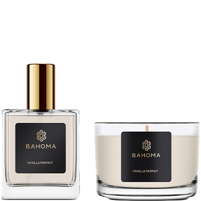 Coffret bougie parfumée & parfum d'ambiance - Vanilla Parfait - 2 produits