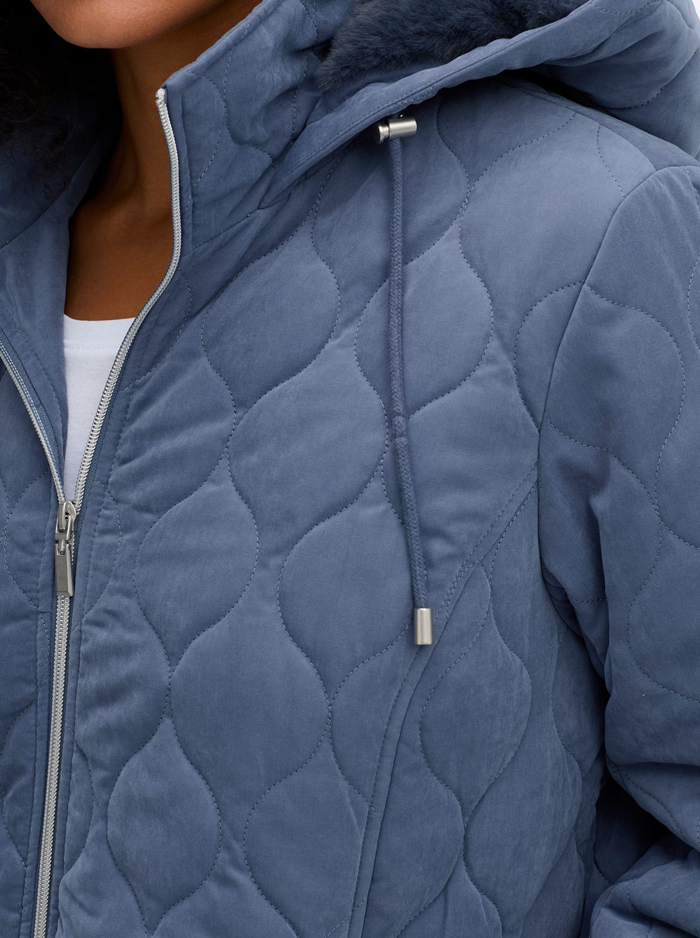 Sheego Blouson mit Kapuze