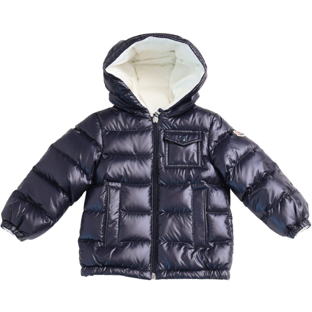 Køb Moncler Navy Mesles Jakke