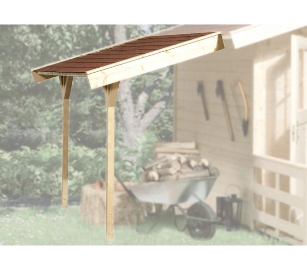 Weka Schleppdach für Gartenhaus ab Tiefe 200