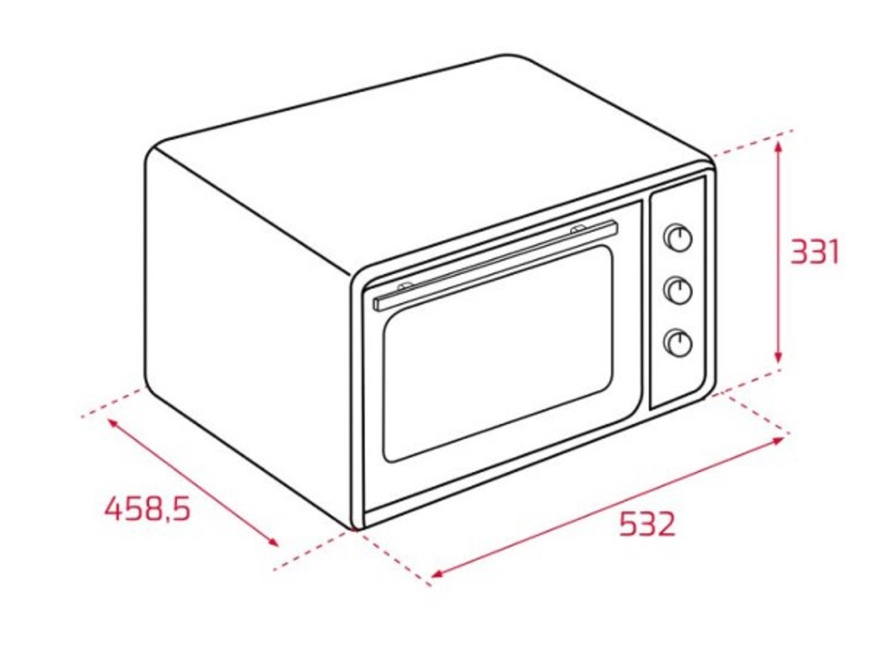 MINI FORNO MULTIFUNÇÕES TEKA FSO 426 GR GRANDCHEF PLUS 36LT