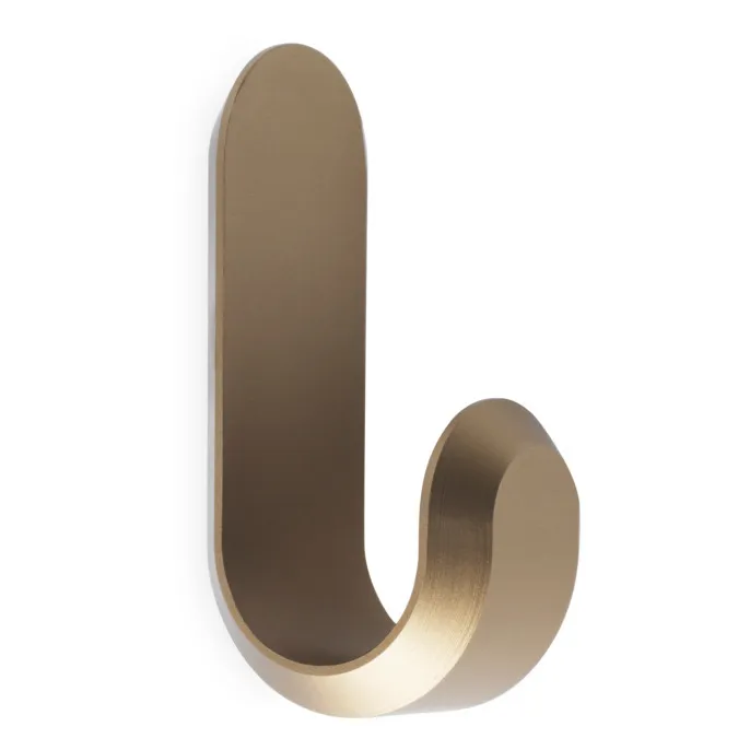 Normann Copenhagen Patère Curve mini - Set de 2 | Doré