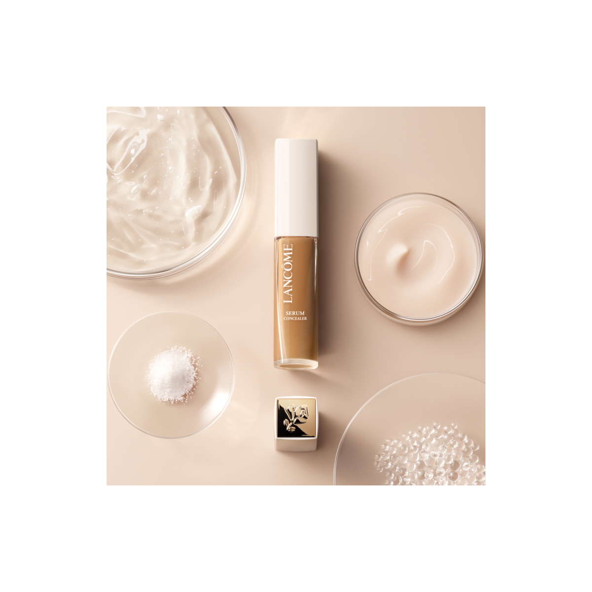 LANCÔME Teint Idole Ultra Wear Care &  Glow Serum Concealer Correcteur anticernes lumineux multi-usage