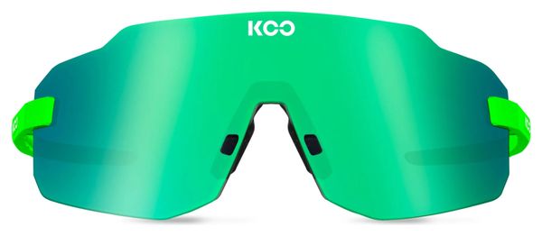 Lunettes KOO Supernova Vert Fluo - Verres Vert Miroir