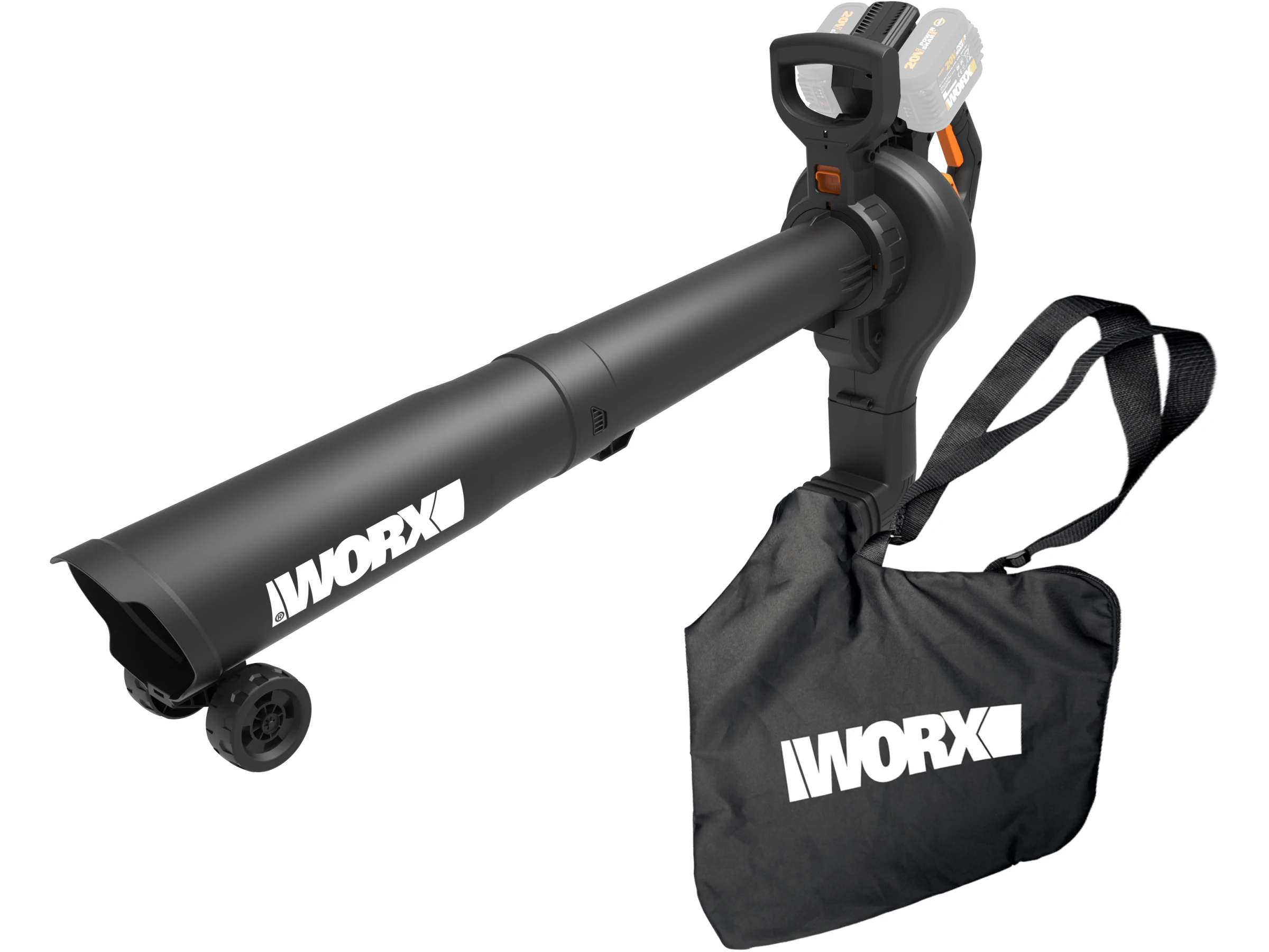 Worx Akku Laubsauger/-bläser WG583E.9 2 x 20 V Solo