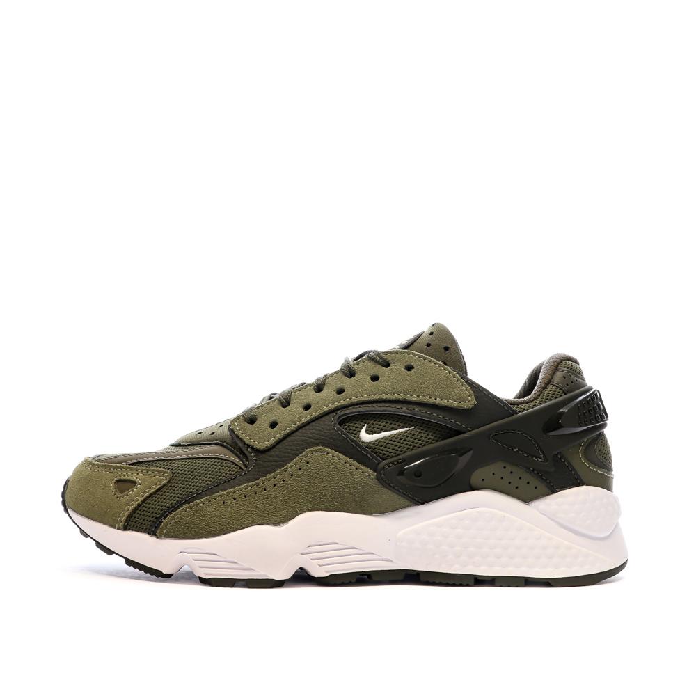 Nike Baskets Kaki Homme Nike Air Huarache Runner