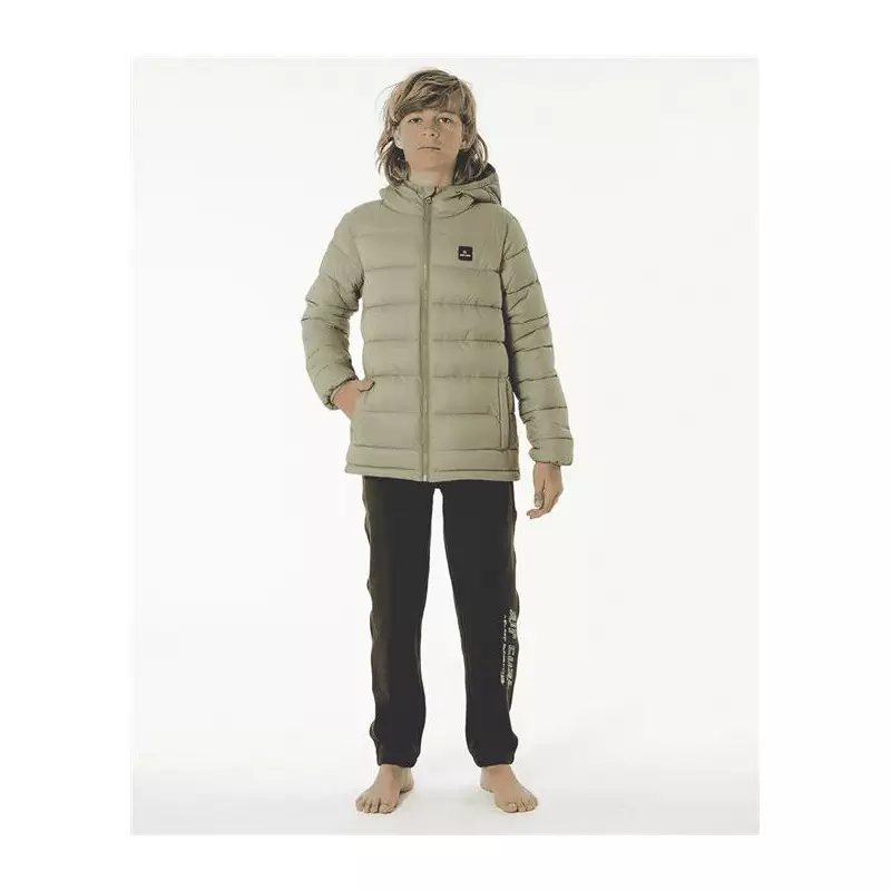 Veste junior RIPCURL Anti Series Puffer Jacket-Kids Olive