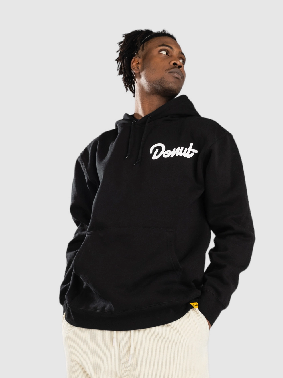 Donut Og Logo Hoodie black