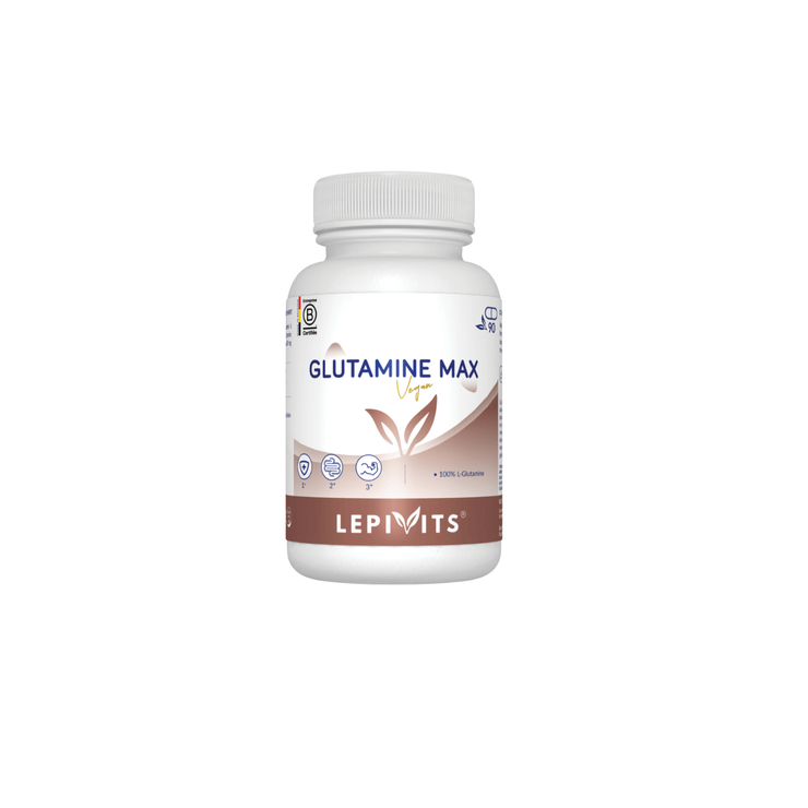 Glutamine max - 90 gélules végétales pullulan