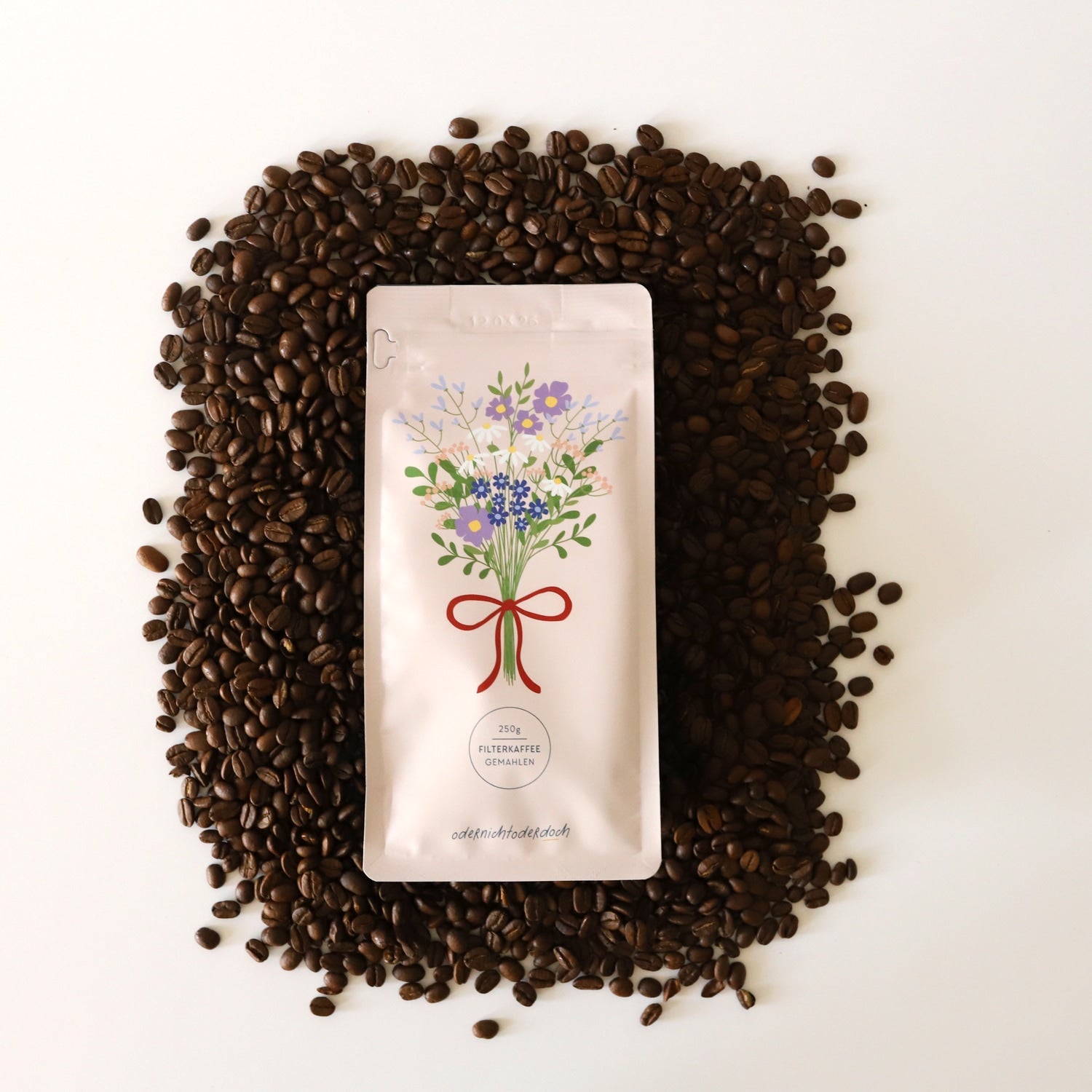 Kaffee „Blumen“, gemahlen, 250g