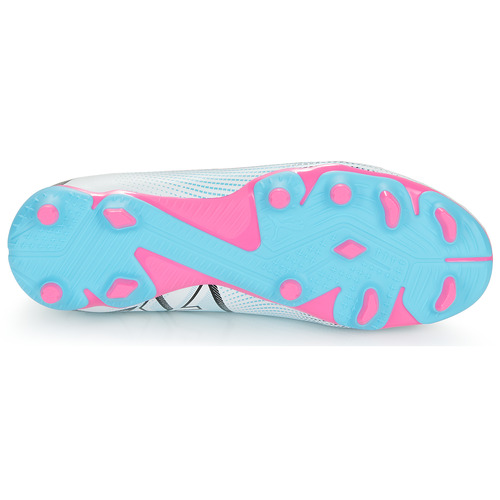 Puma - FUTURE 7 PLAY FG/AG Jr Blanco / Plateado