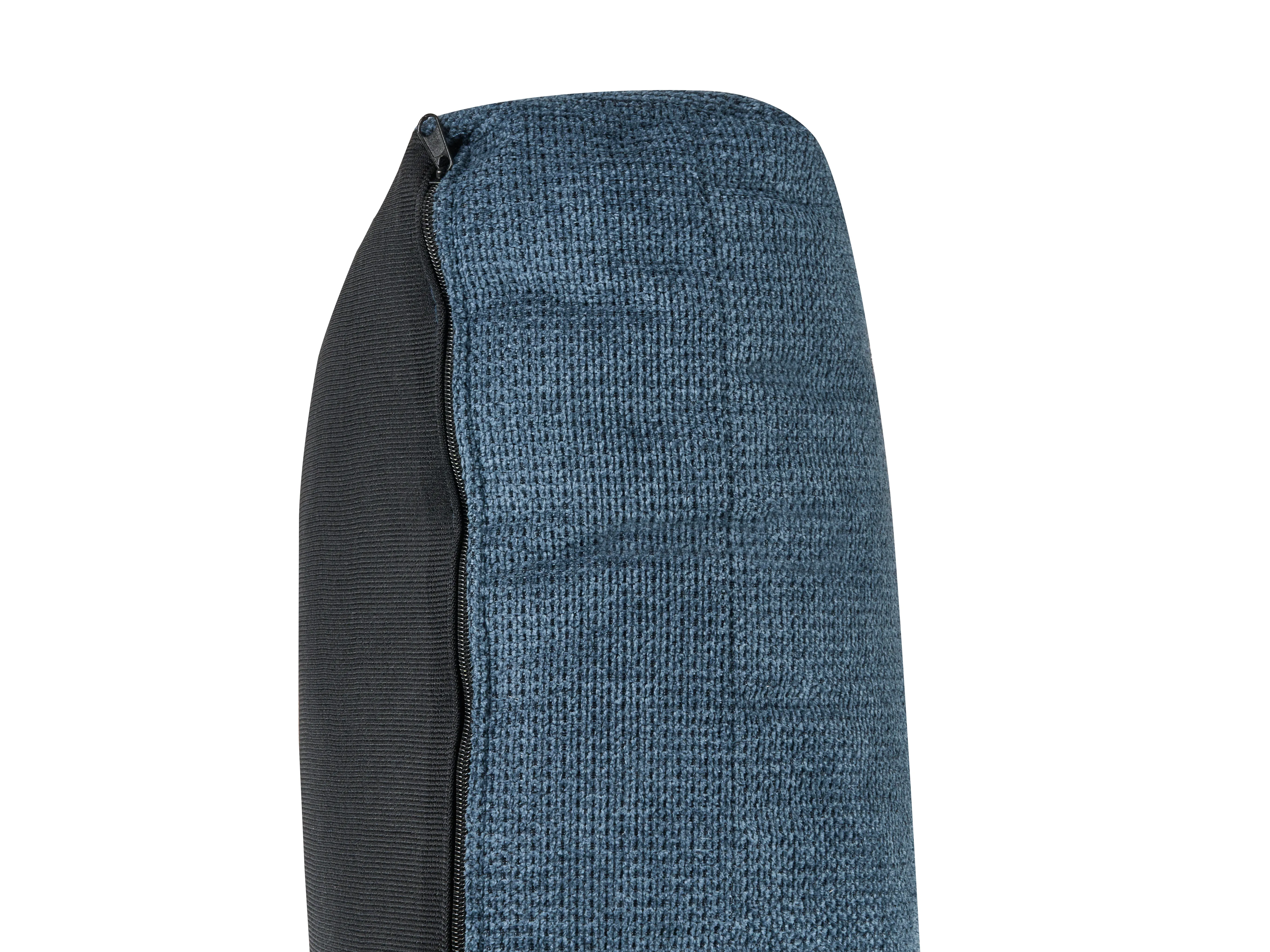 Hoekbank 4-zits GLOSLI Stof Marineblauw linkszijdig