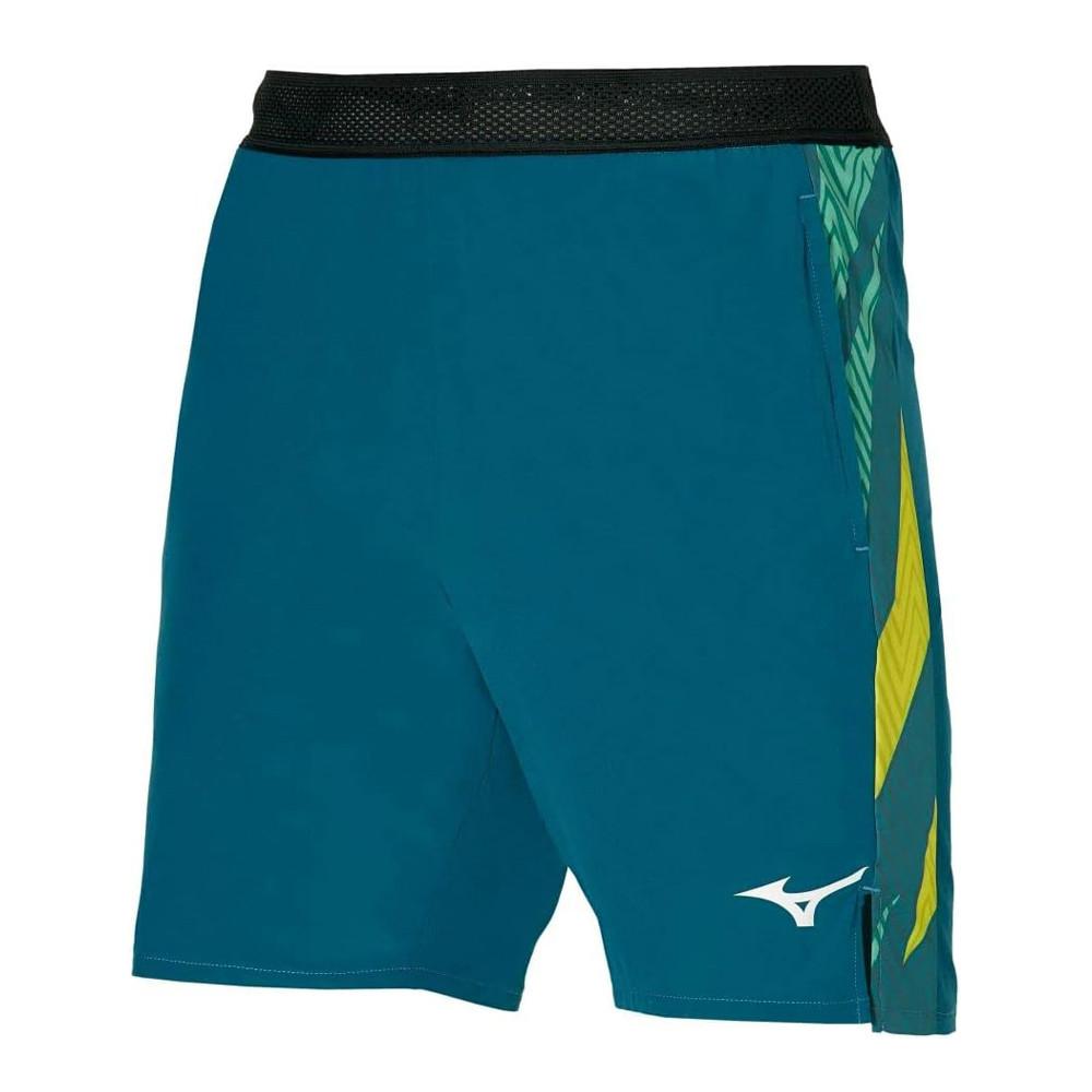 Mizuno Short de Tennis Bleu Homme Mizuno 8 In Amplify 62GB2001-25