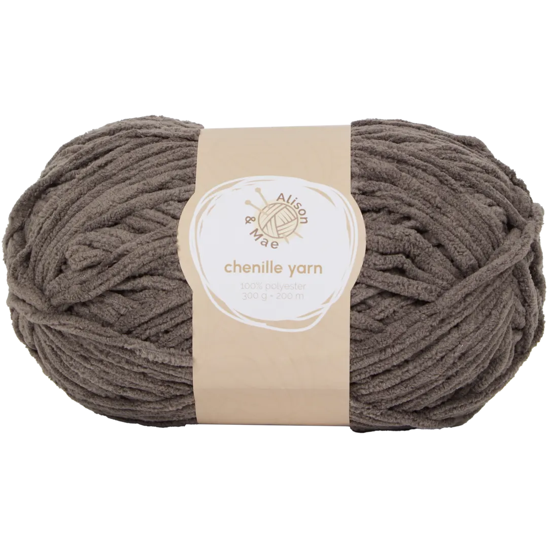 Alison & Mae breigaren Chenille 300 gram | diverse kleuren