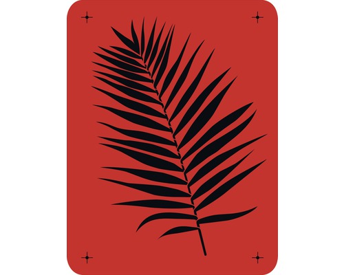 Wandsjabloon palmtak 43 x 56 cm