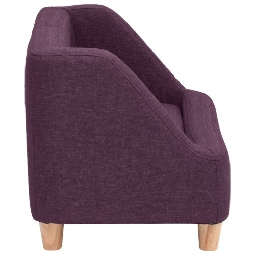 Sofá retangular para cães, roxo