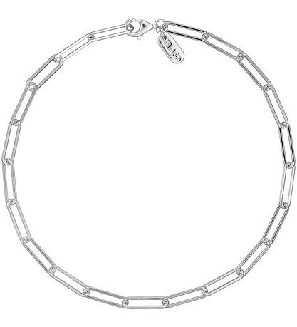 Design Letters Armband - Chunky Square - Large - Silber