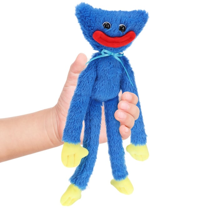 Poppy Playtime - Plüschfigur - Smiling Huggy Wuggy - blau
