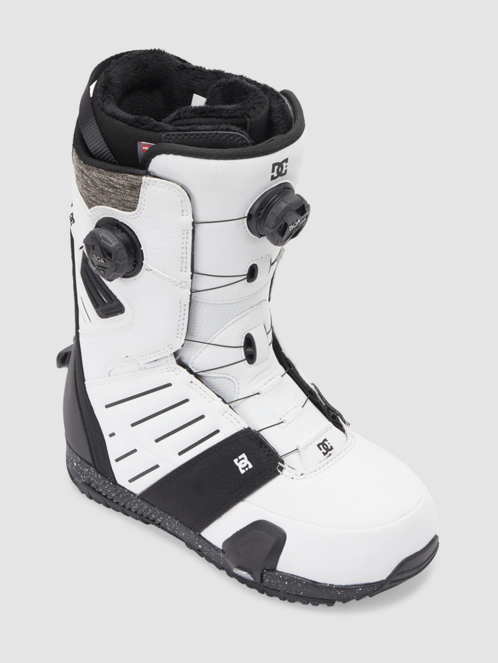 DC Judge Step On Snowboard Boots white/black print