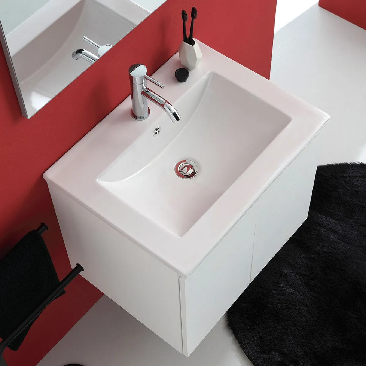Kiamami Valentina Bilbao Meuble de salle de bain 60 cm