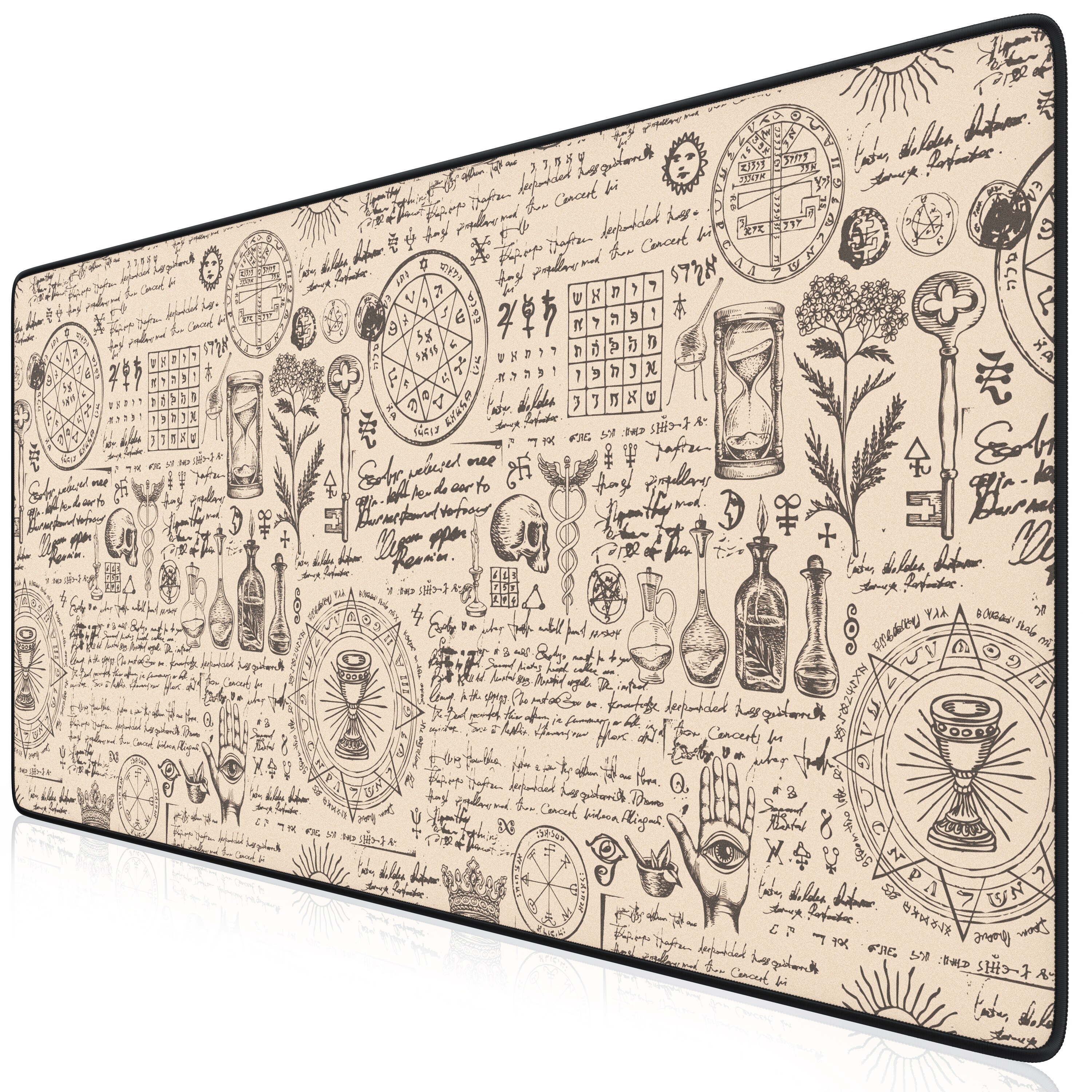 Titanwolf Gaming Mauspad, 900 x 400mm XXL Mousepad, verbessert Präzision & Geschwindigkeit, Alchemy