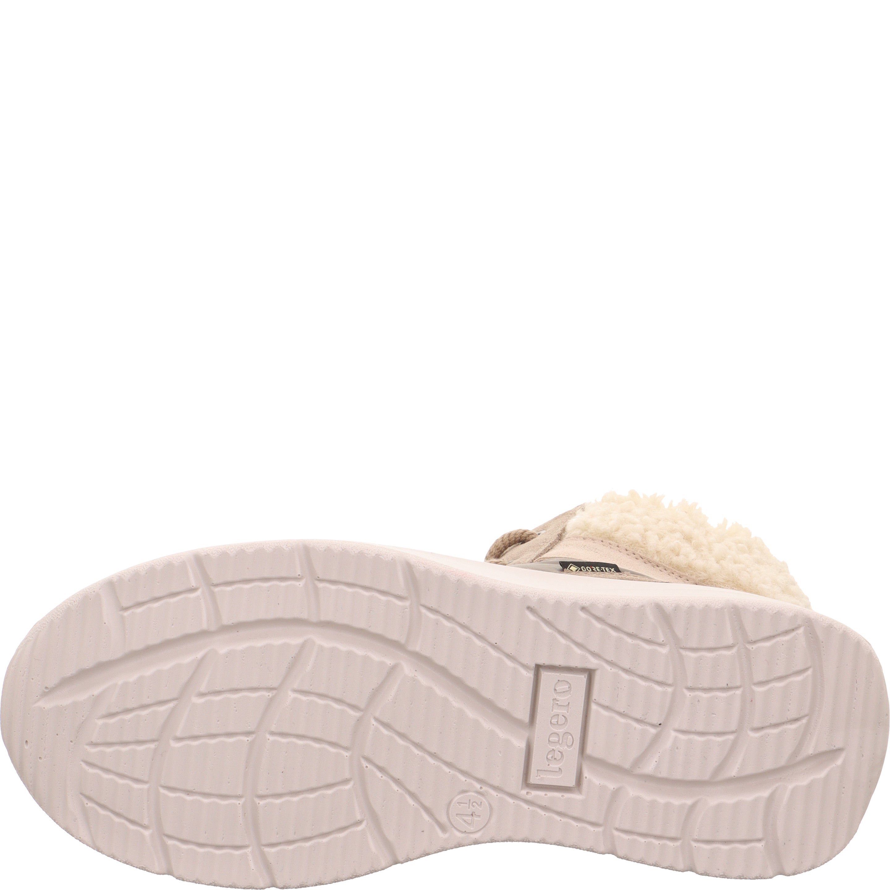 legero SPRINTER Damen  Sneaker high mit Reißverschluss - Farbe: Mehrfarbig Beige - Größe: 6