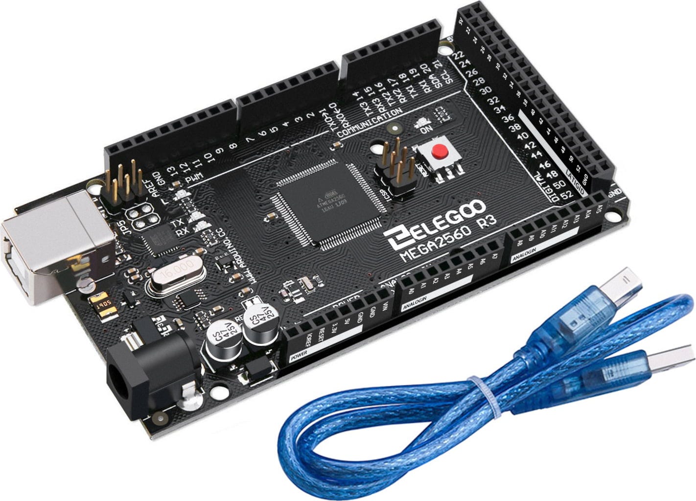 Elegoo  Mega 2560 Controller Board    Mit Arduino IDE kompatible Entwicklungssteuerungsplatine