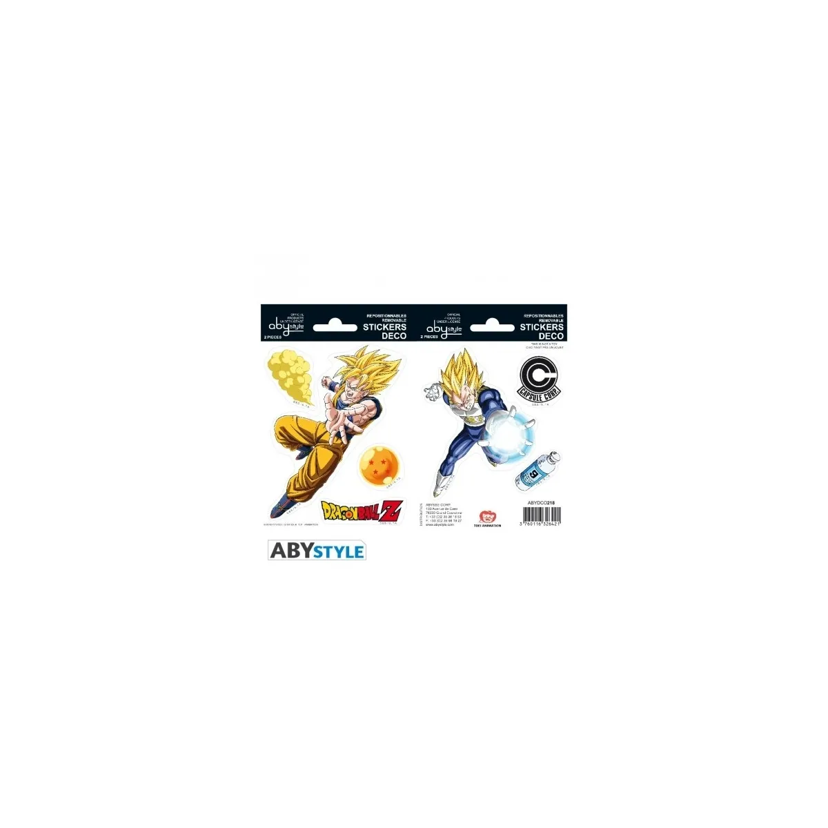 ABYstyle Dragon Ball Z Stickers