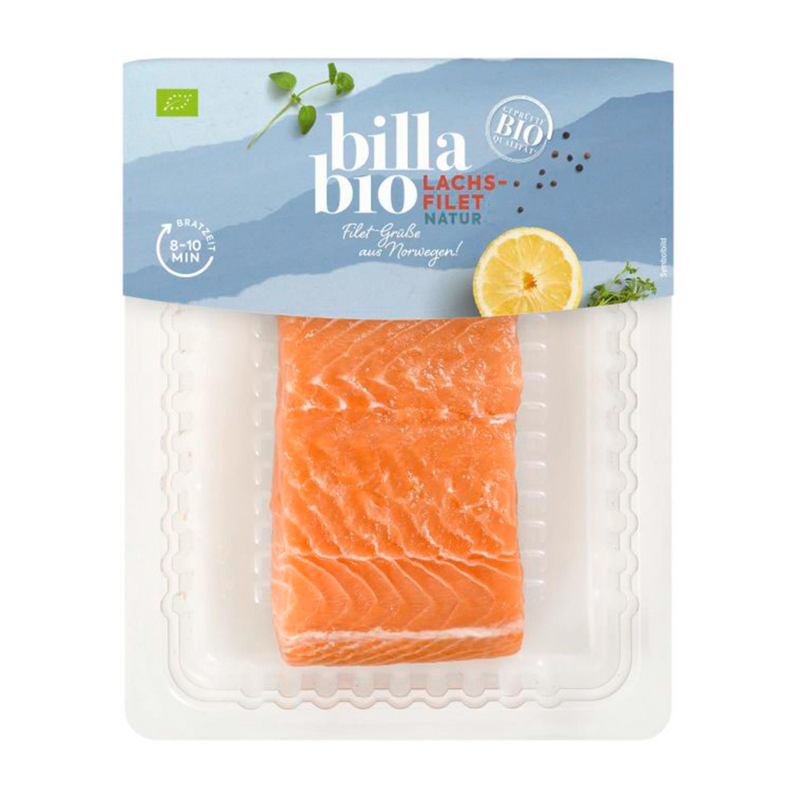 BILLA Bio Lachsfilet
