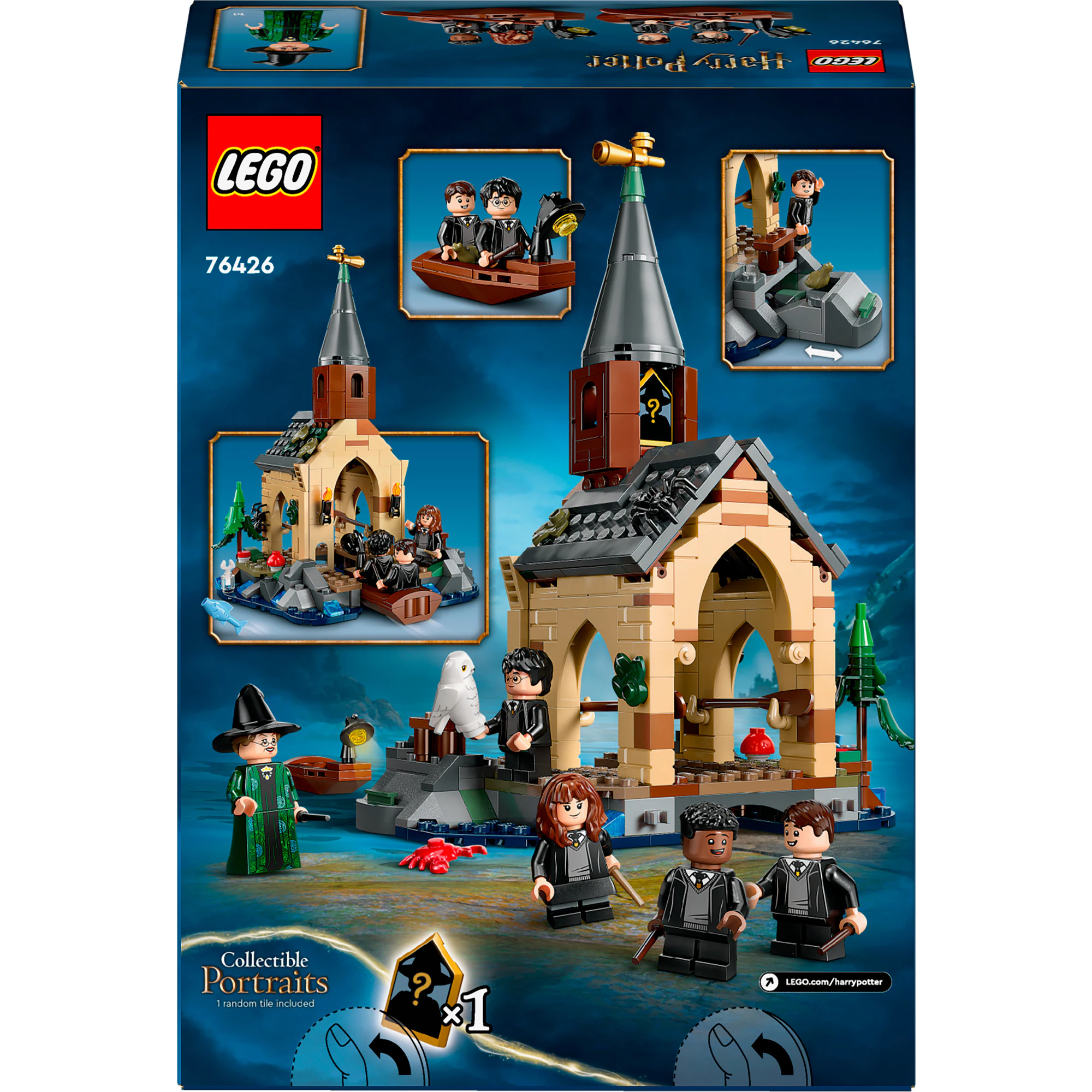 LEGO Konstruktionsspielzeug Harry Potter Bootshaus von Schloss Hogwarts